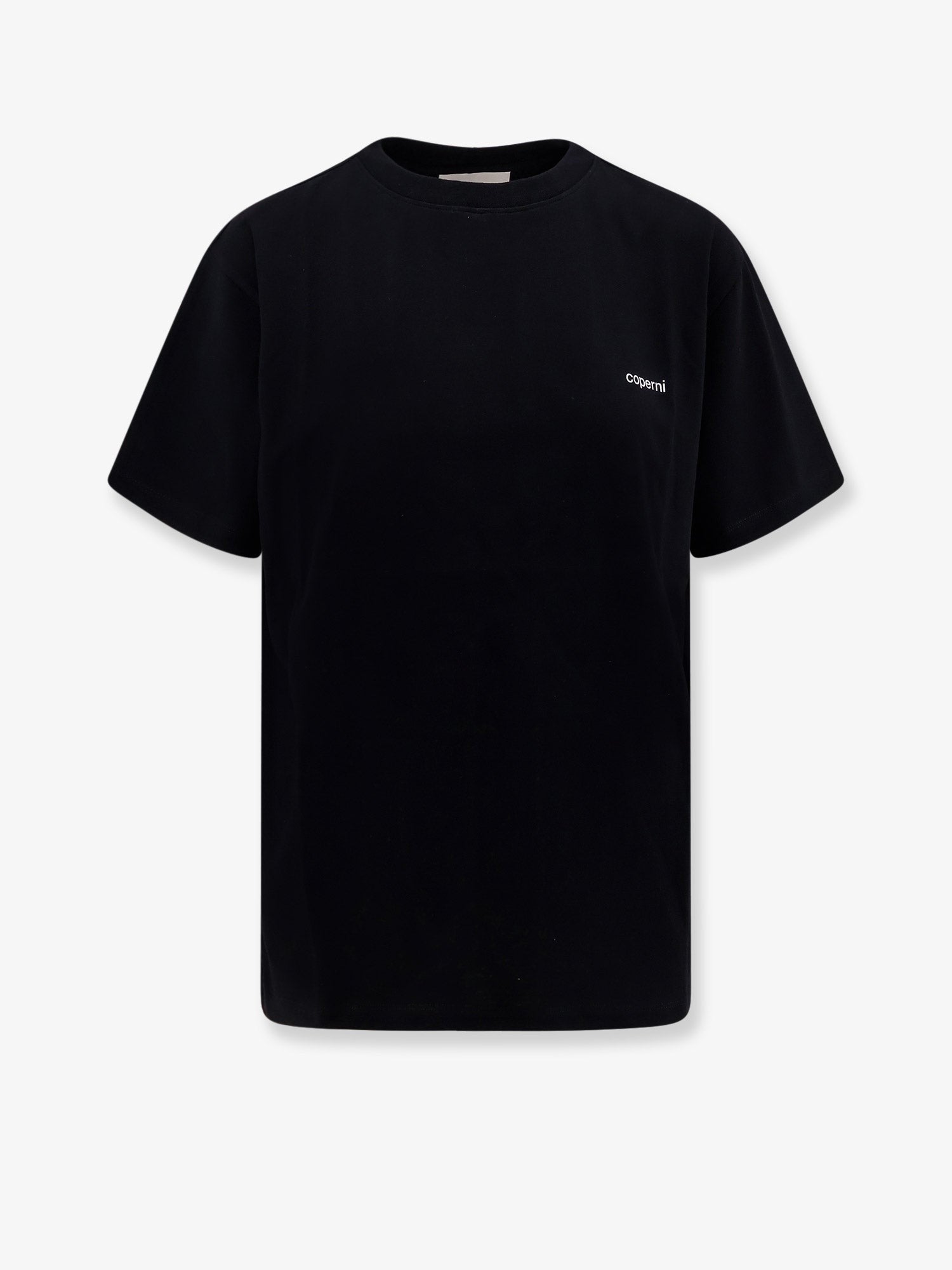 Knitted Boxy Tee cotton T-shirt
