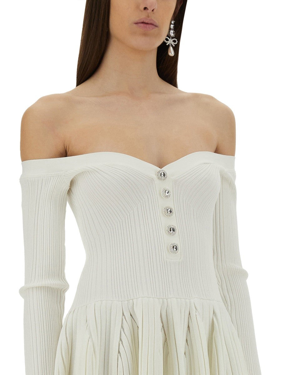 KNITTED MINI DRESS