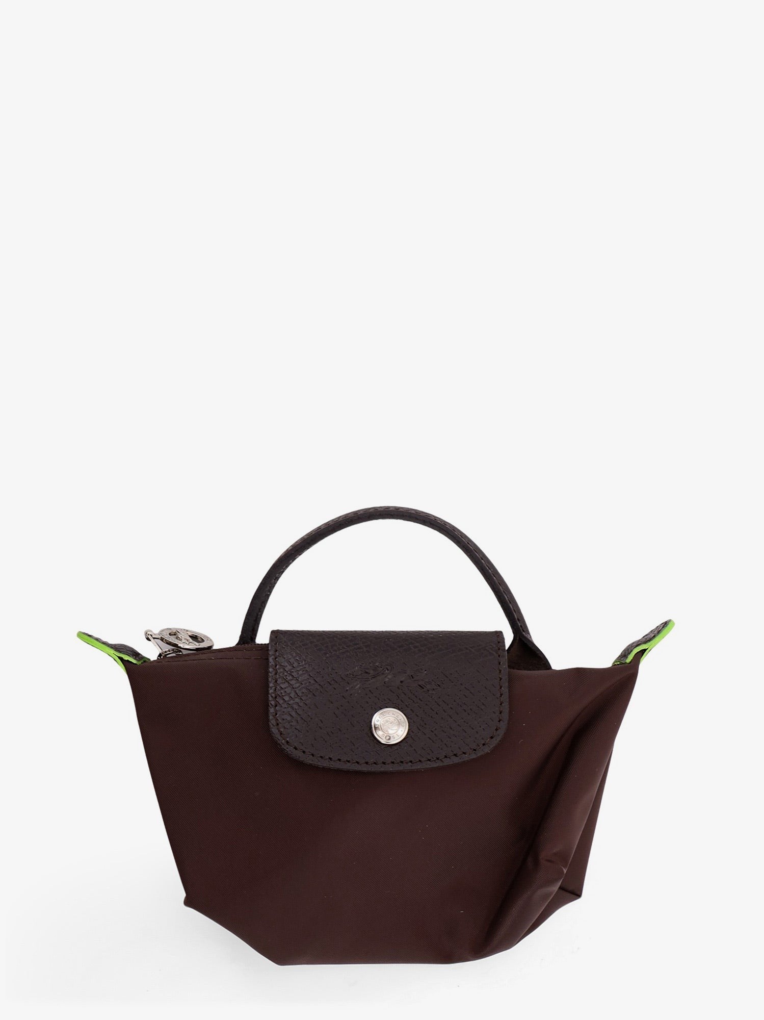 Le Pliage Nylon Handbag With Leather Inserts