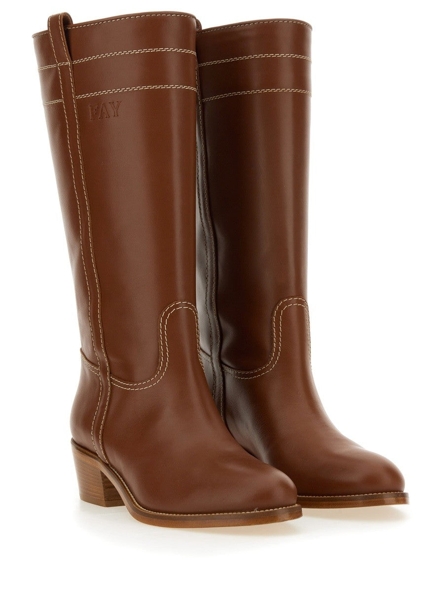 BOTTES EN CUIR