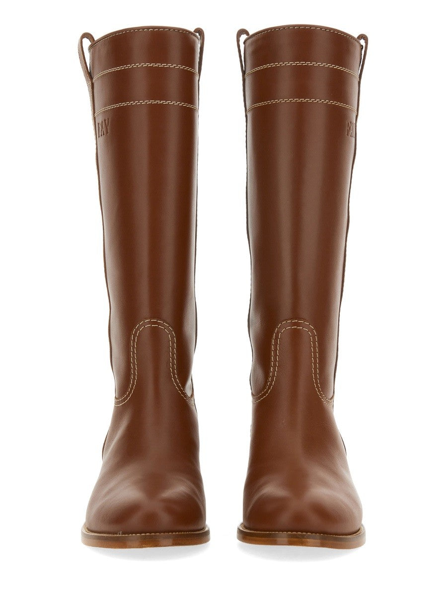 BOTTES EN CUIR