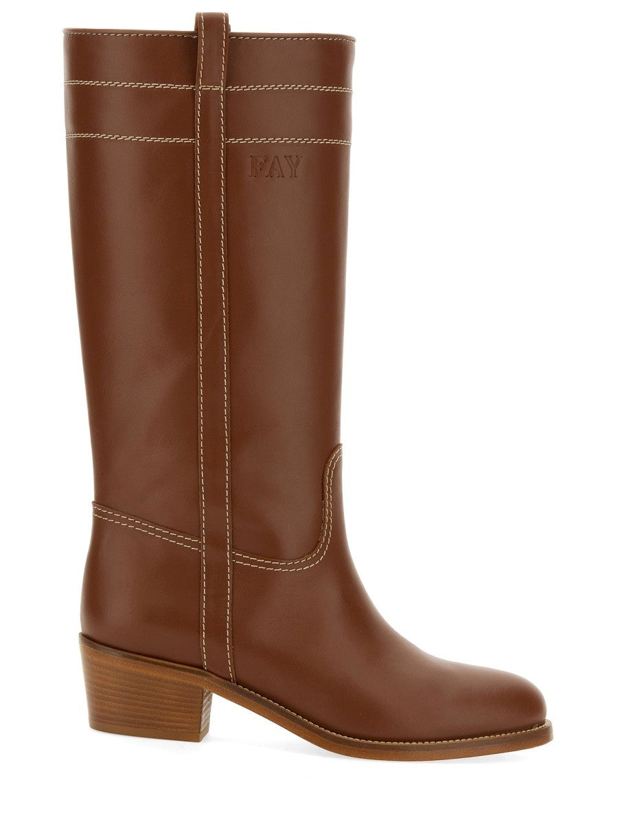 BOTTES EN CUIR
