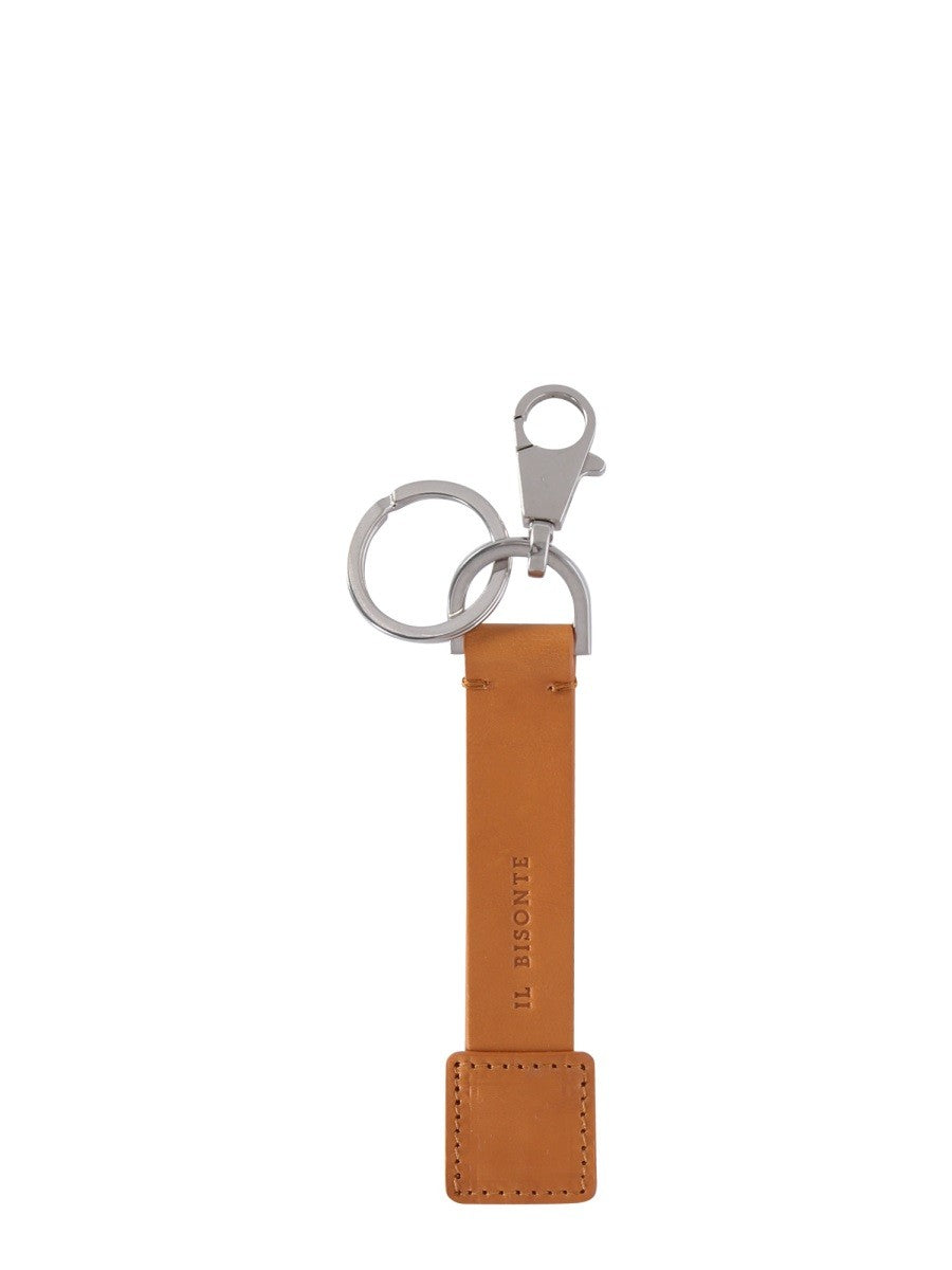 LEATHER KEY RING | Basement 88