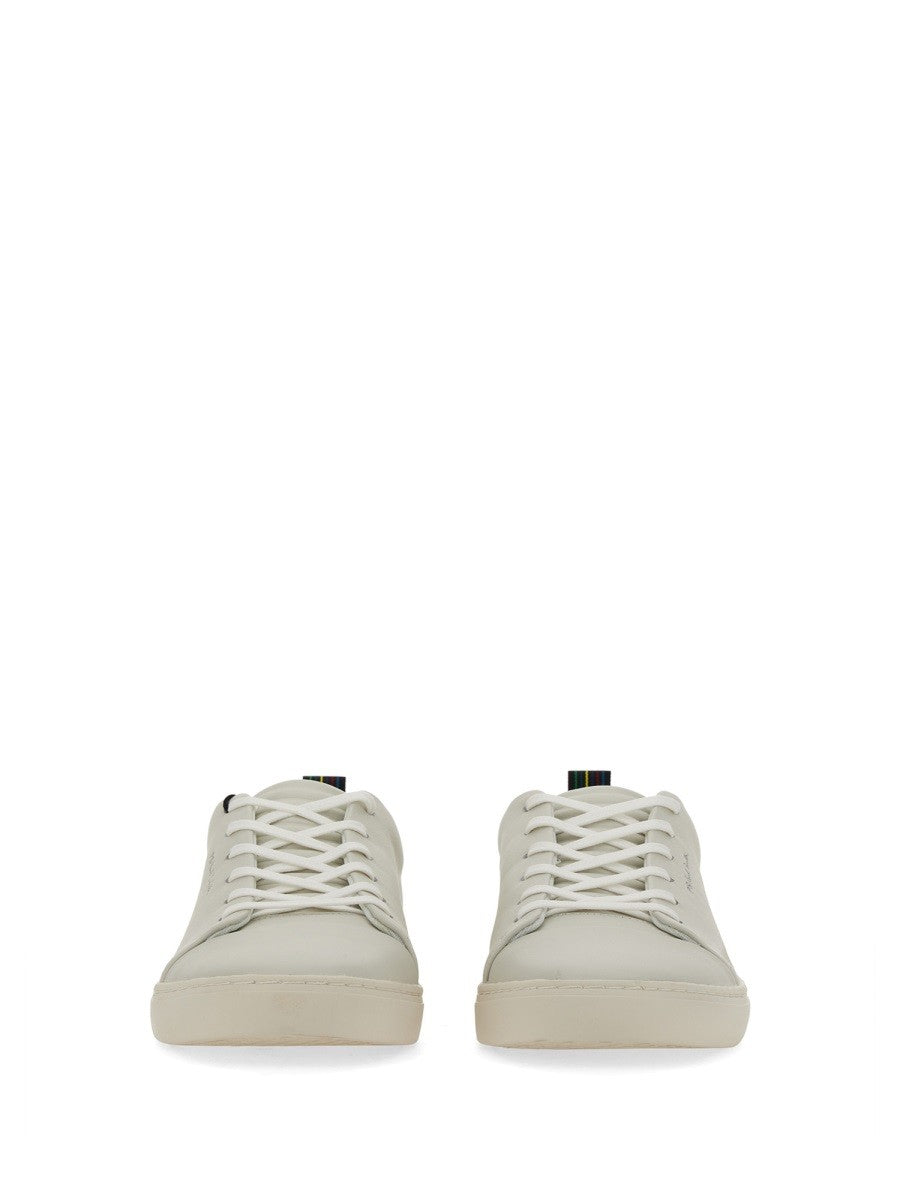 BASKETS EN CUIR