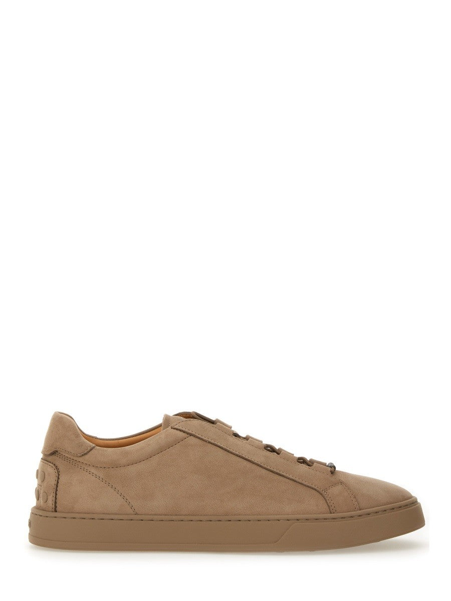 BASKETS EN CUIR