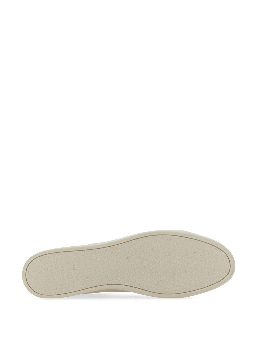 BASKETS EN CUIR