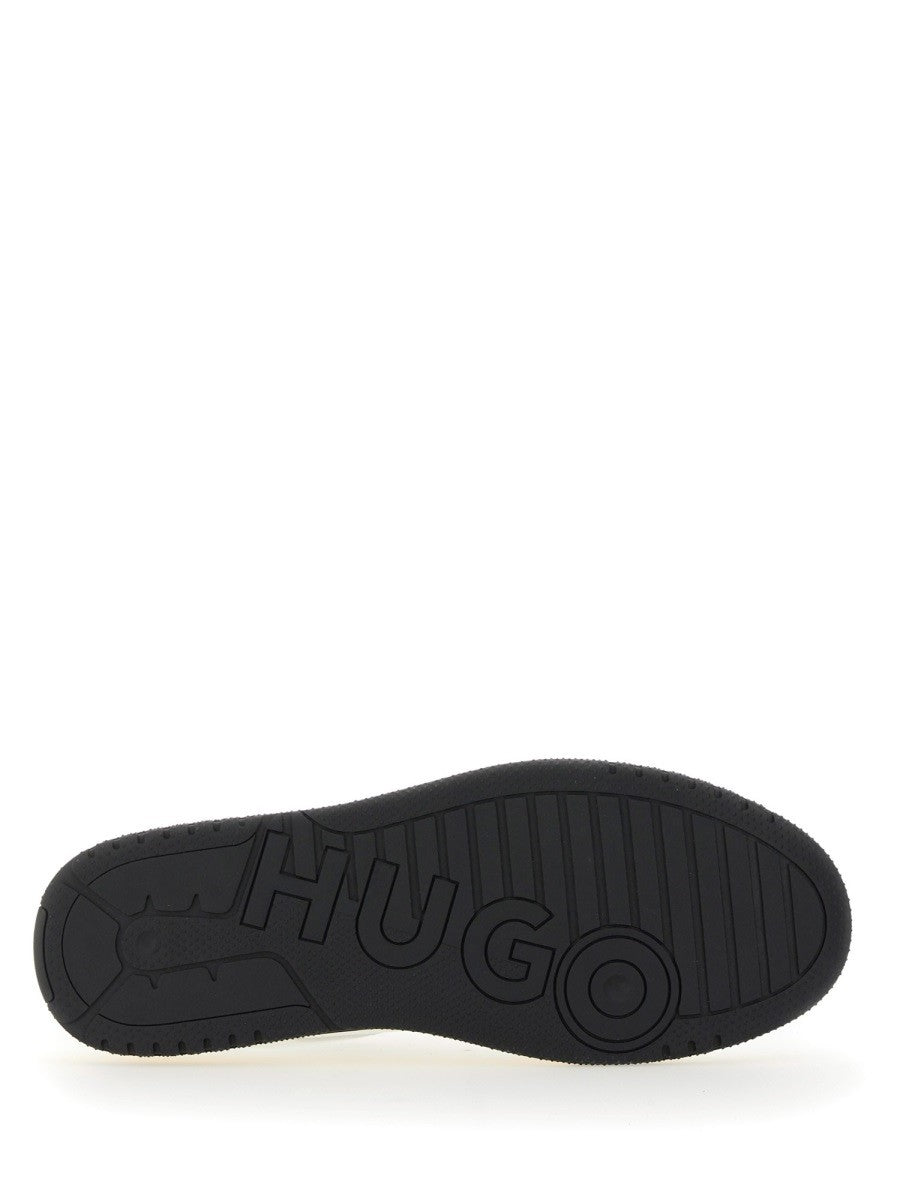 BASKETS EN CUIR