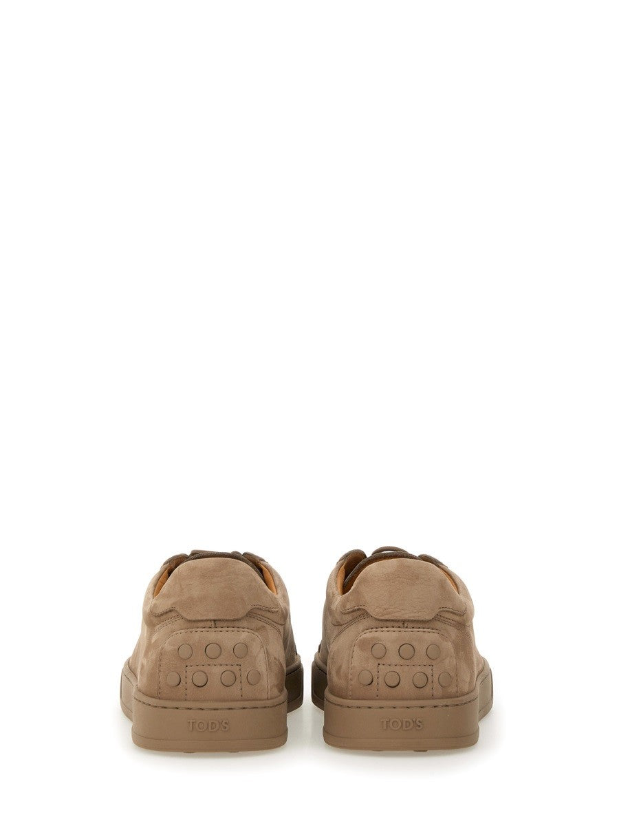 BASKETS EN CUIR