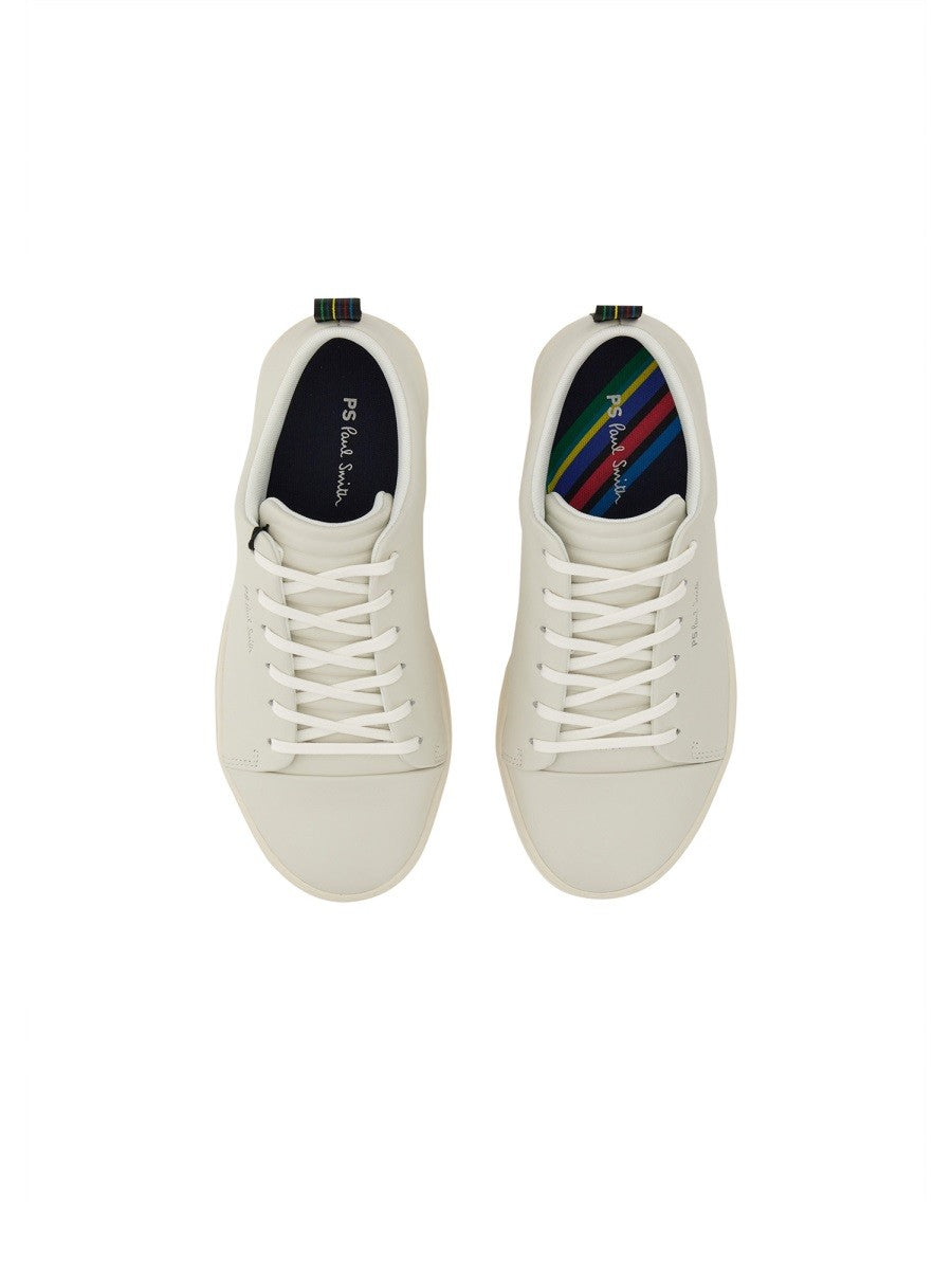BASKETS EN CUIR