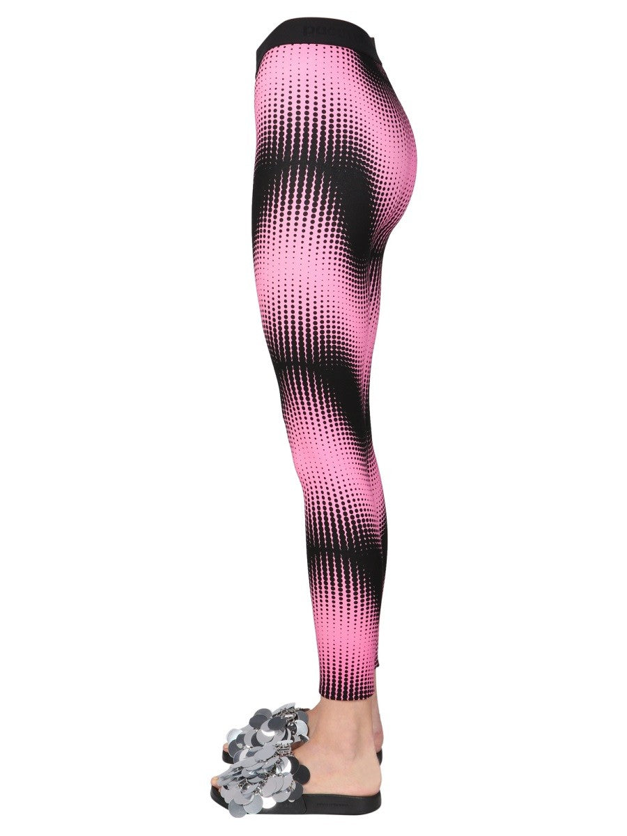 LEGGINGS WITH LOGO BAND | Basement 88