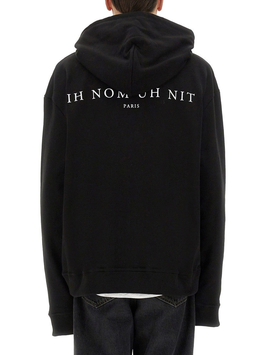 LEOPARD MASK PRINT SWEATSHIRT