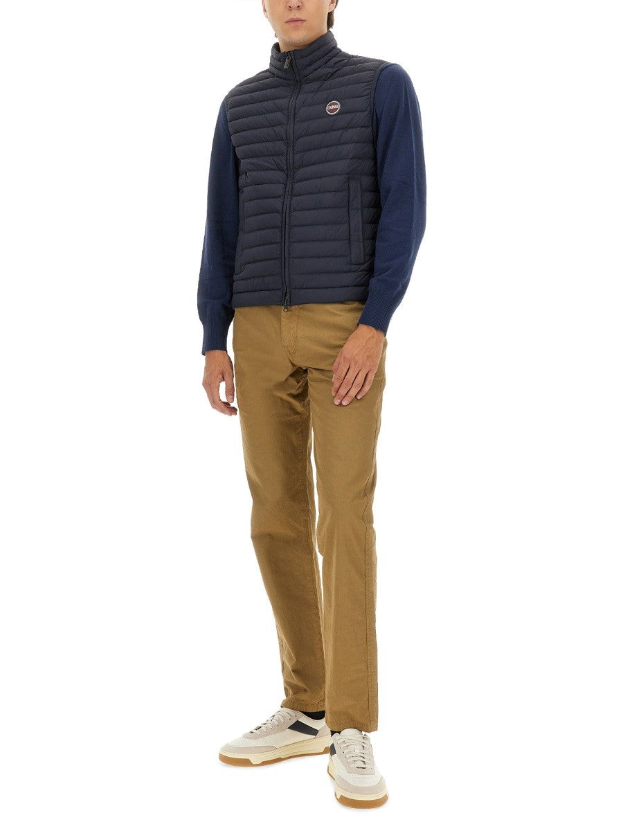 LIGHTWEIGHT DOWN VEST WITH DRAWSTRING