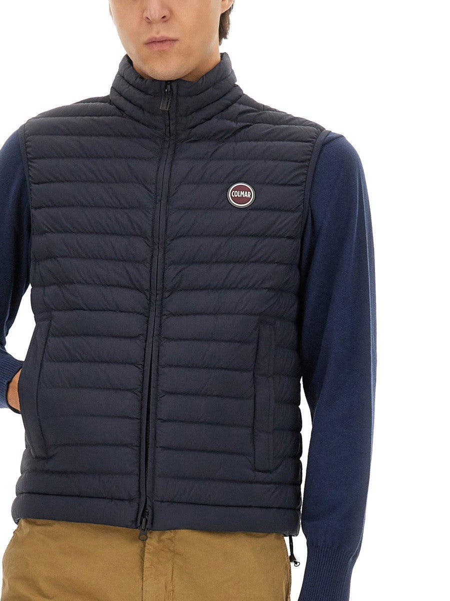 LIGHTWEIGHT DOWN VEST WITH DRAWSTRING
