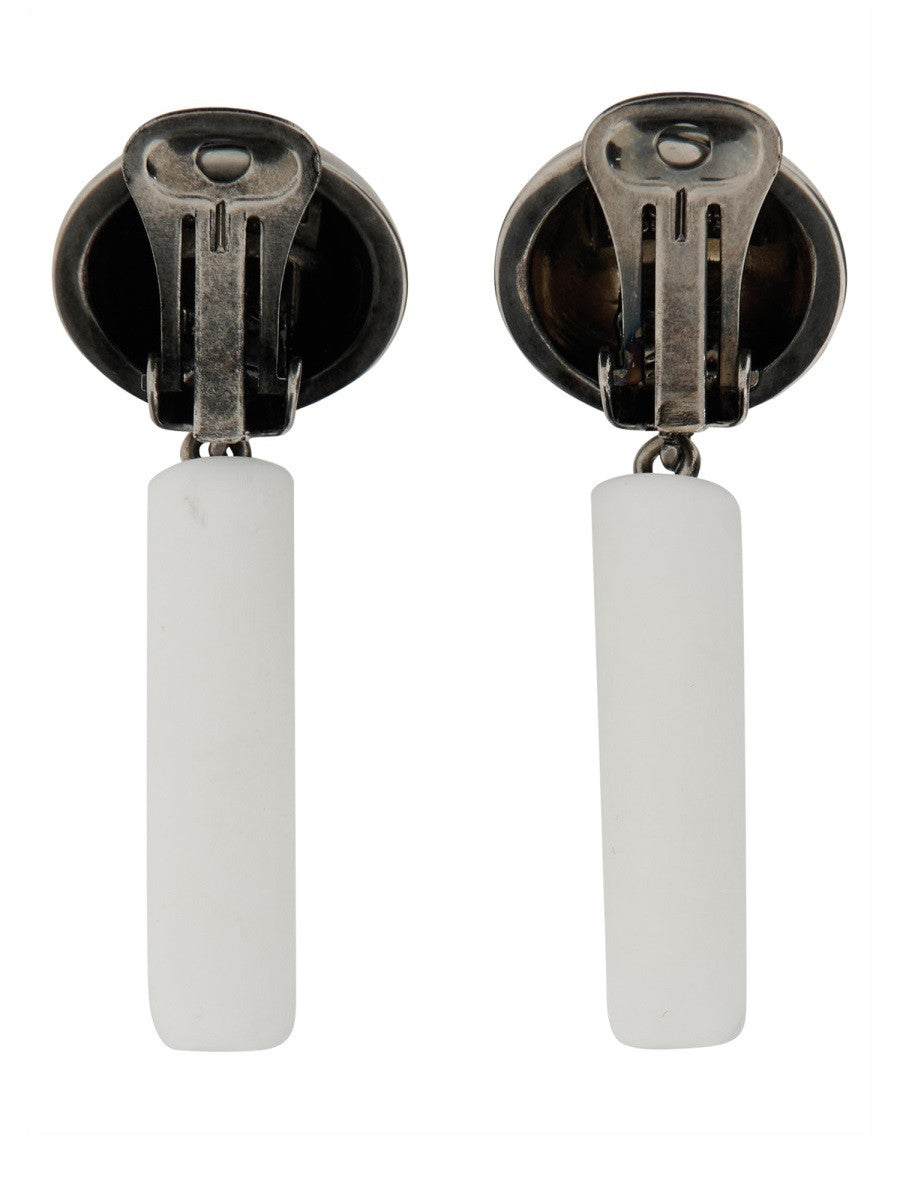 BOUCLES D'OREILLES AVEC LOGO