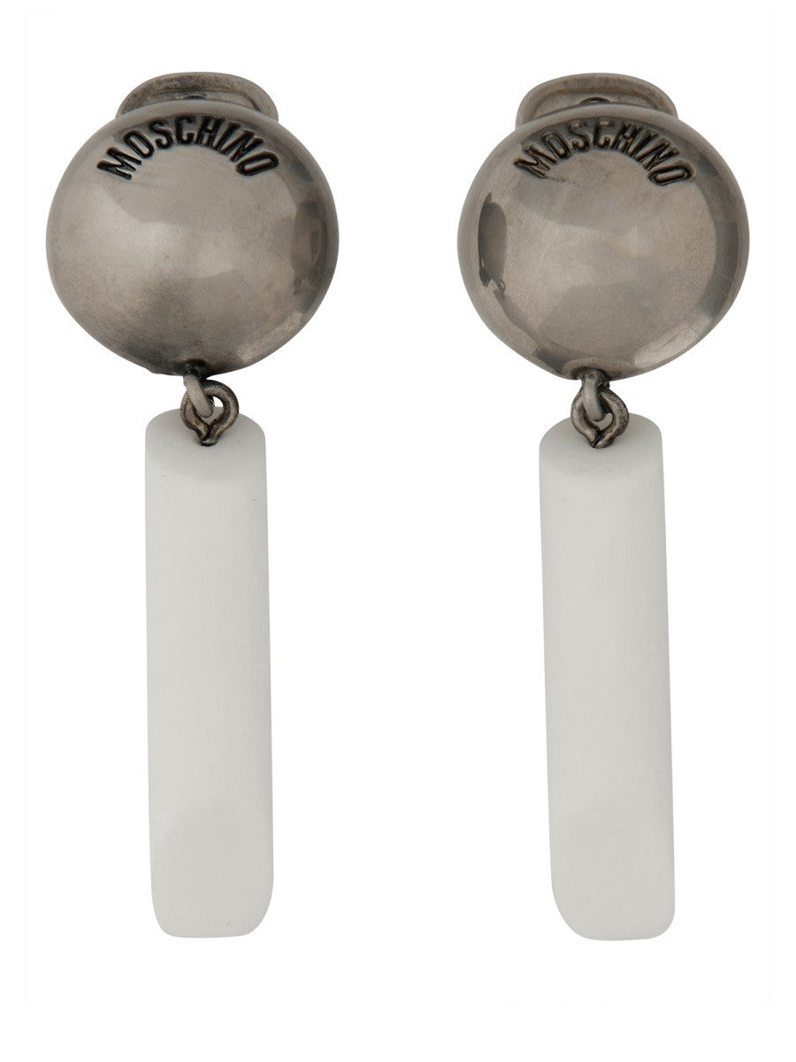 BOUCLES D'OREILLES AVEC LOGO