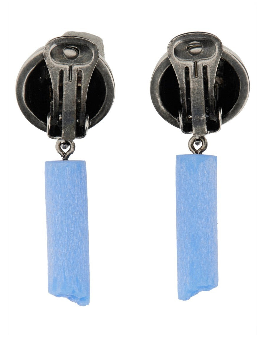 BOUCLES D'OREILLES AVEC LOGO