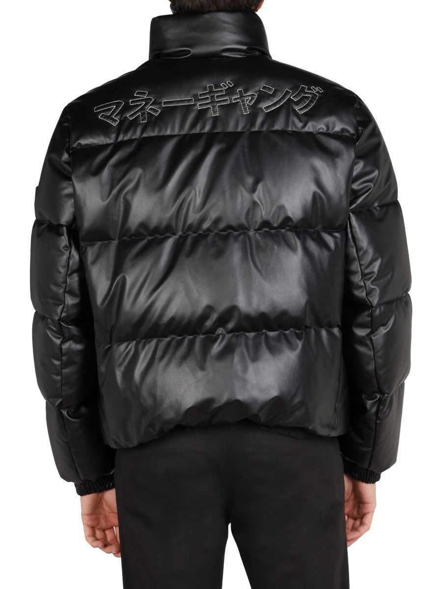 LOGO EMBROIDERY DOWN JACKET | Basement 88