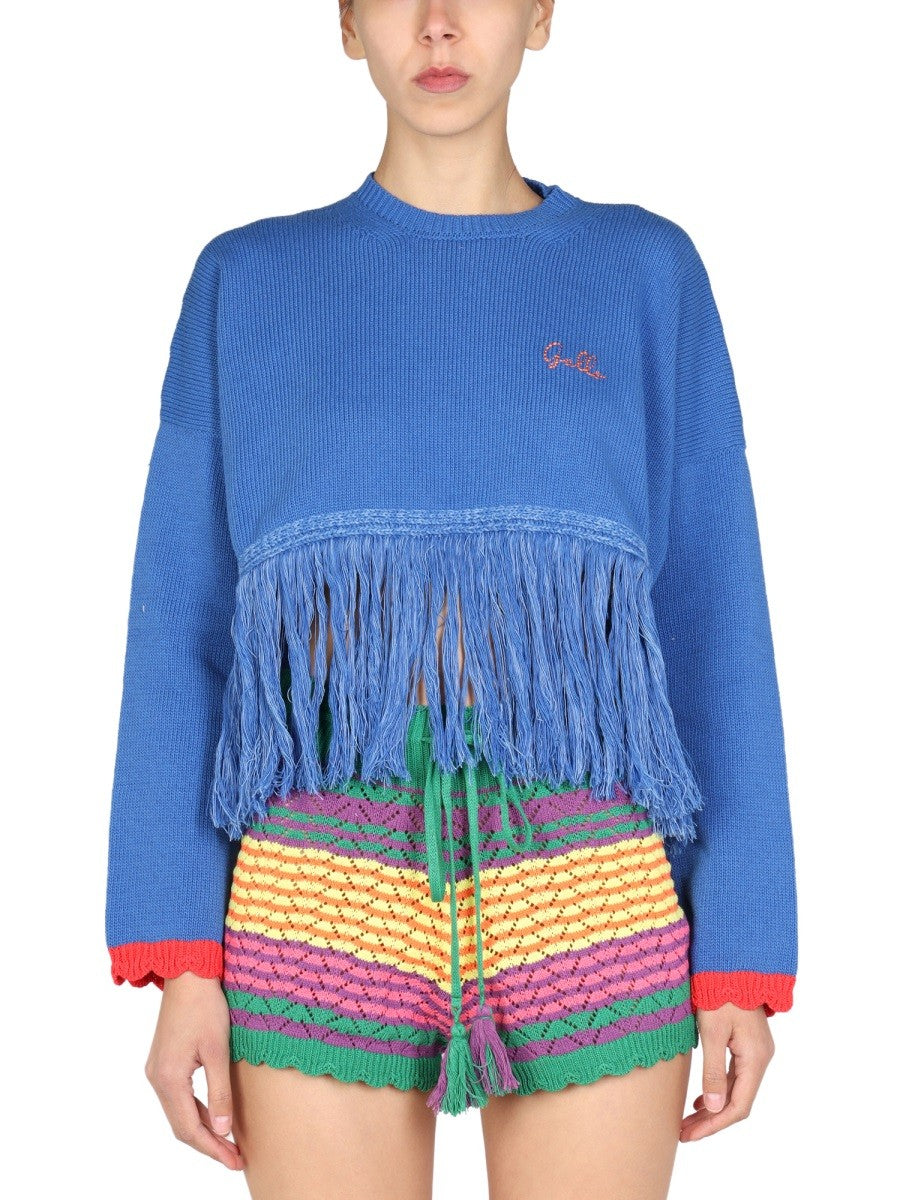 LOGO EMBROIDERY SWEATER | Basement 88