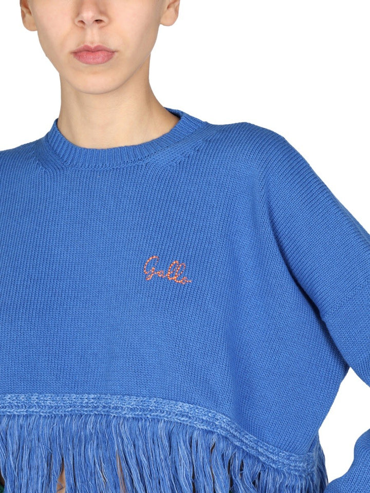 LOGO EMBROIDERY SWEATER | Basement 88