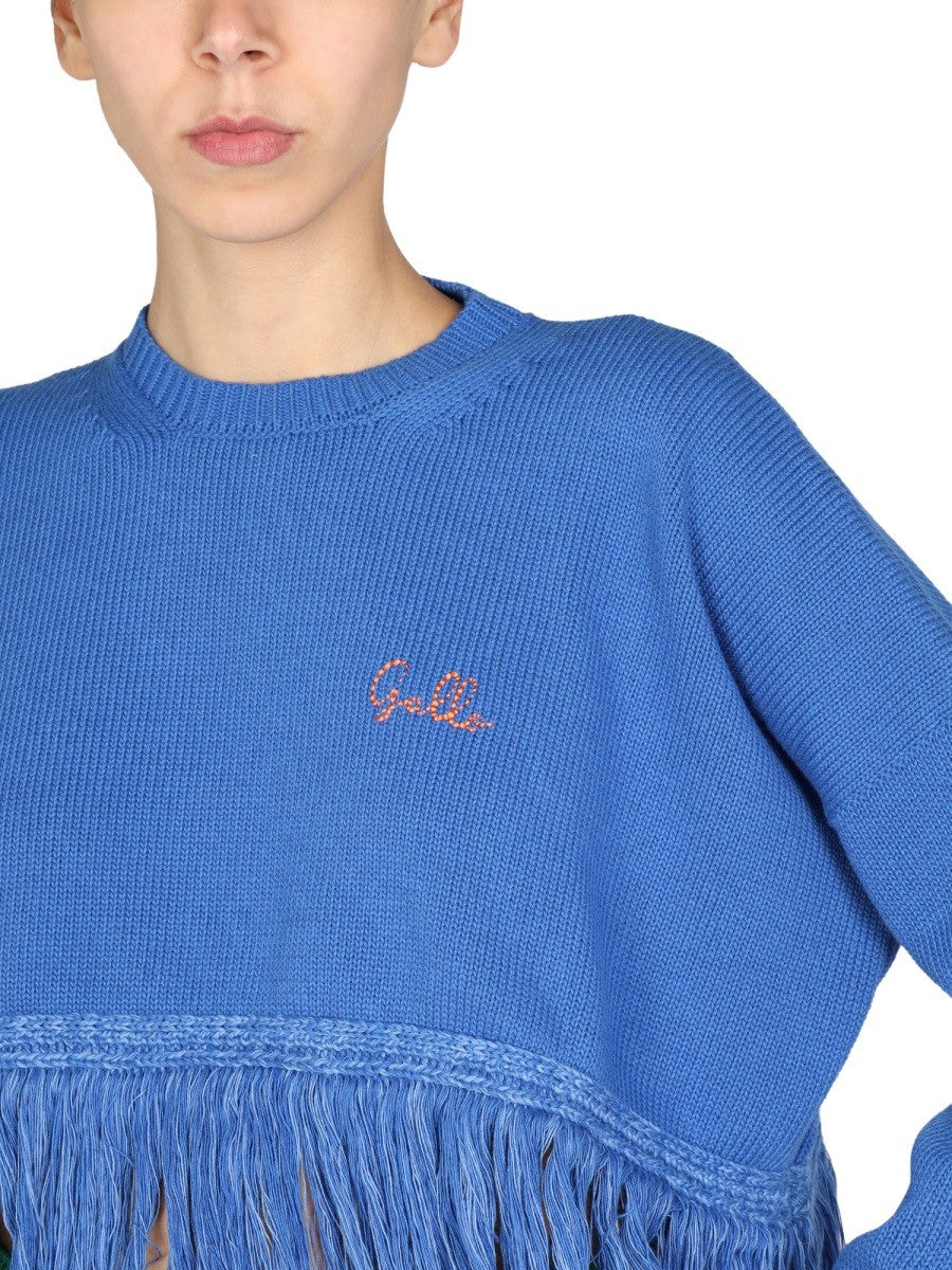 LOGO EMBROIDERY SWEATER | Basement 88