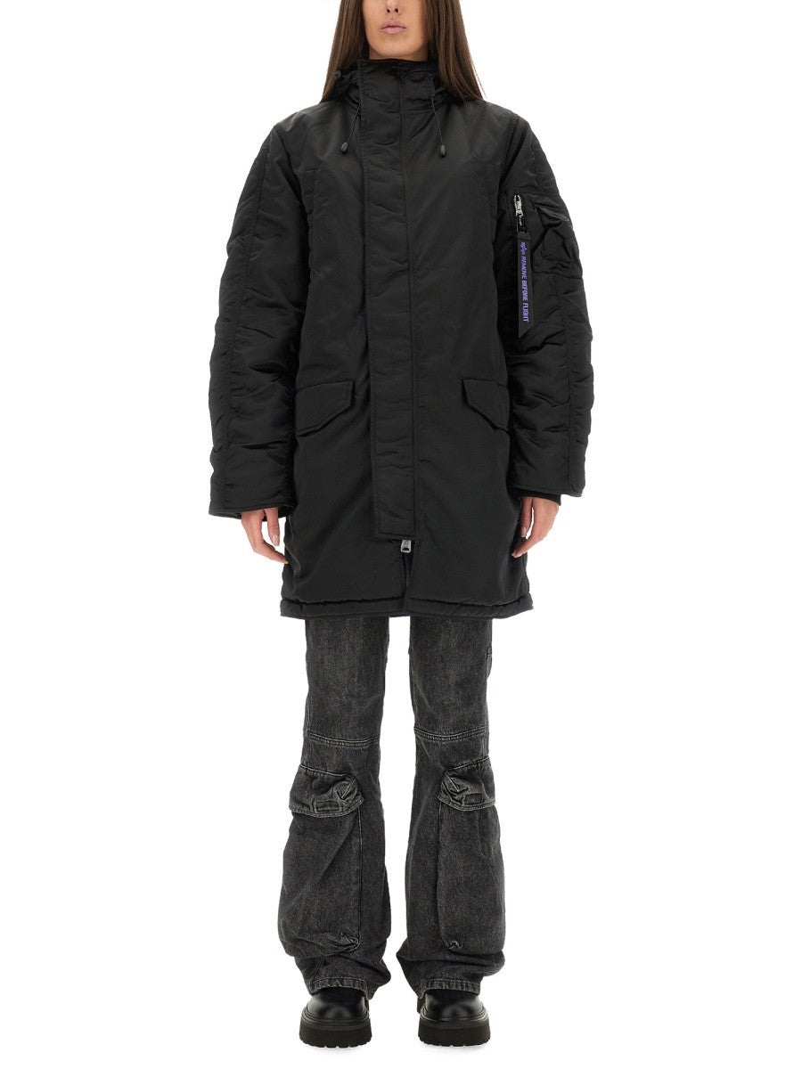 BLOUSON BOMBER LONG N-3B