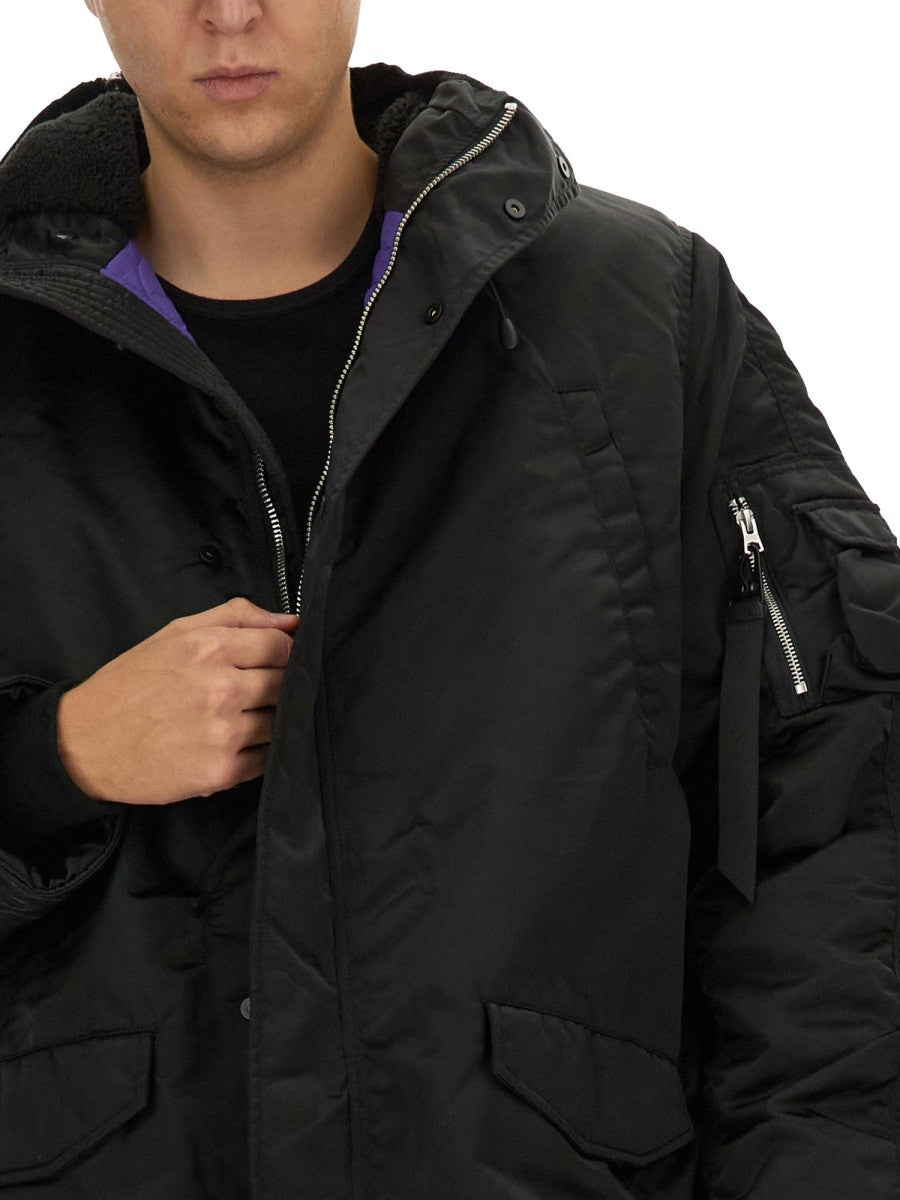 BLOUSON BOMBER LONG N-3B