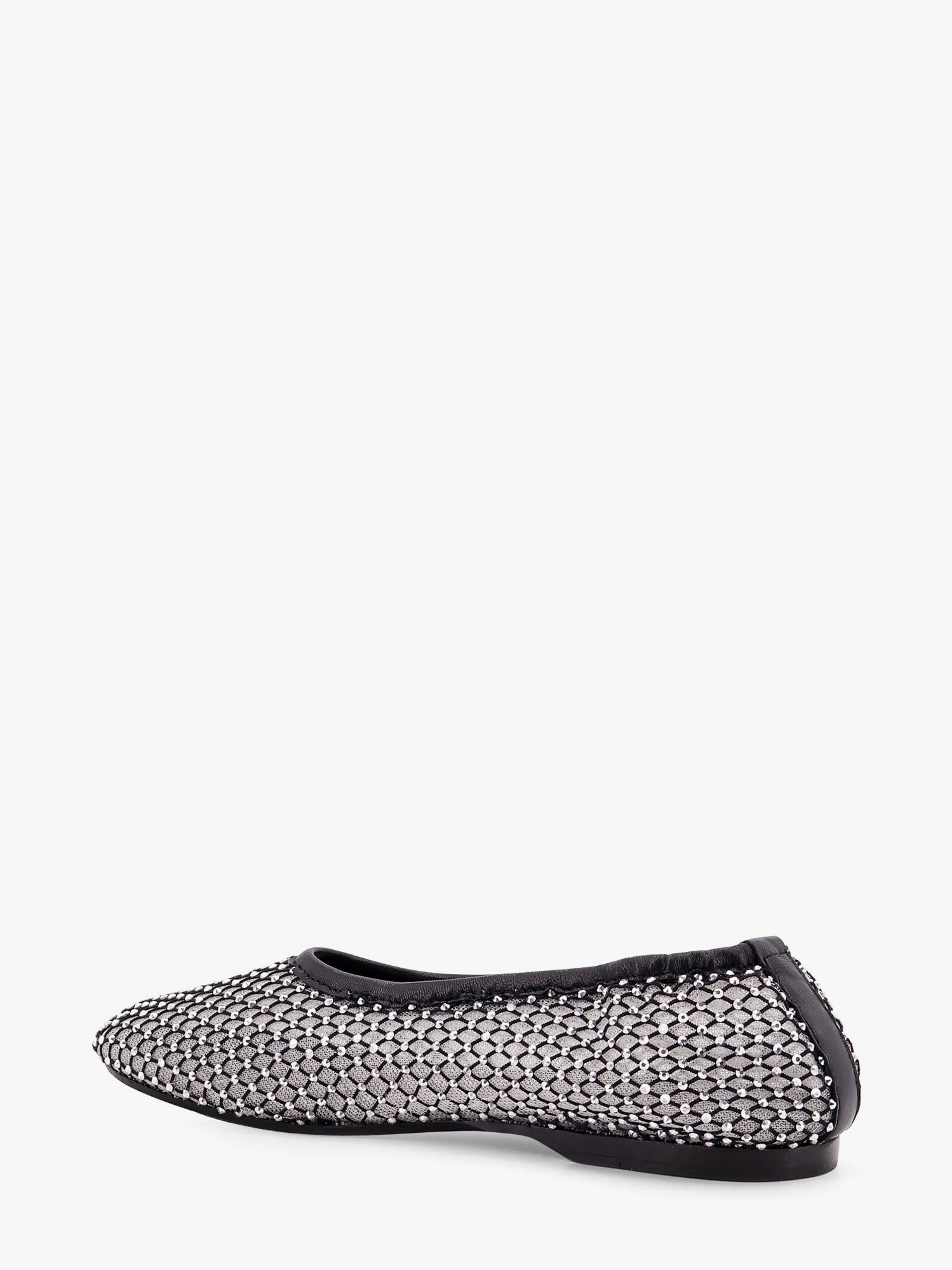Lorain mesh ballerinas with rhinestones inserts