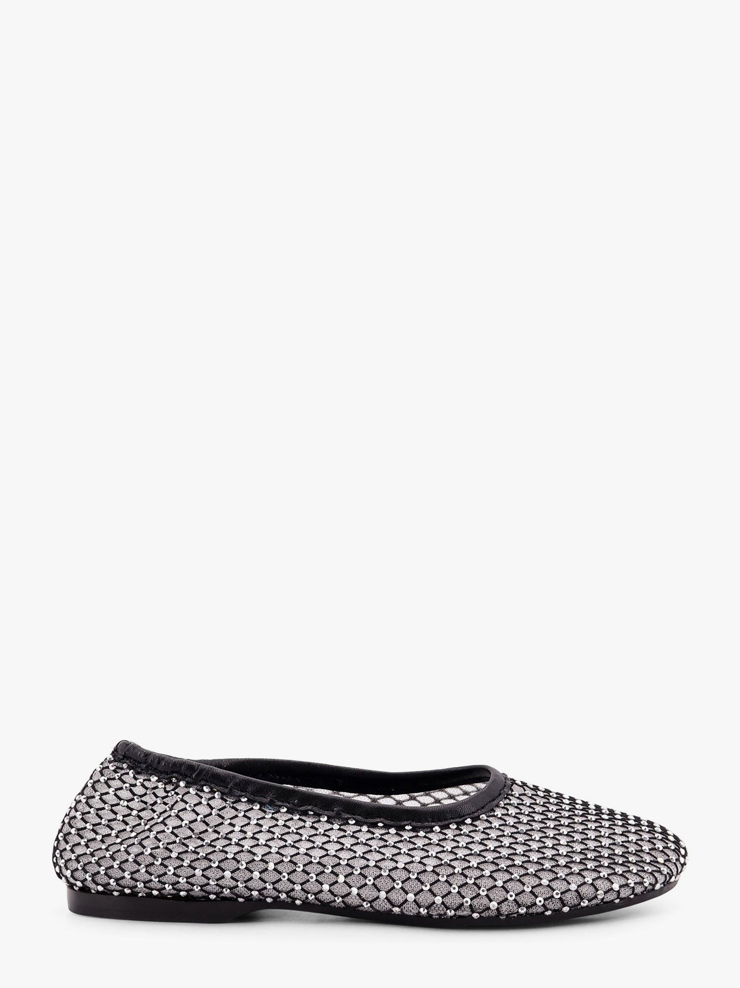 Lorain mesh ballerinas with rhinestones inserts