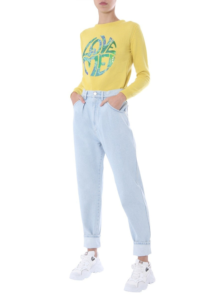 Round Neck Love Me Sweater