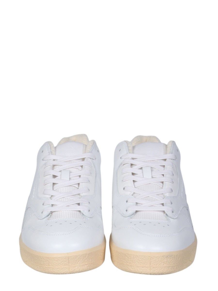 BASKETS BASSES EN CUIR