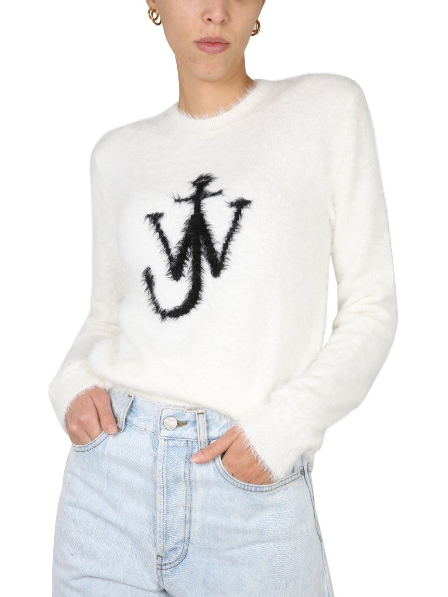 MAGLIA CON INTARSIO LOGO