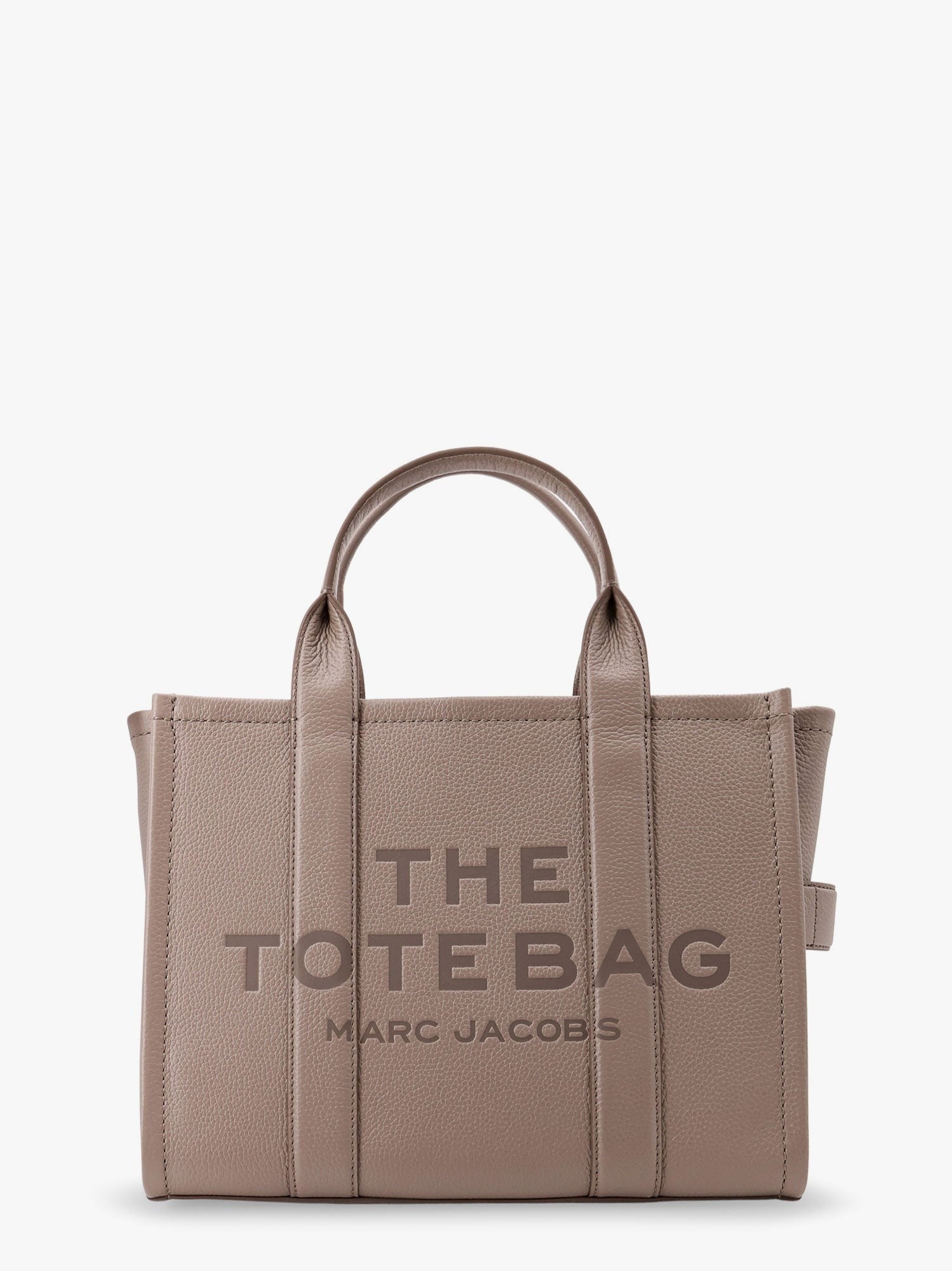 Medium Tote Bag Leather Handbag Grey