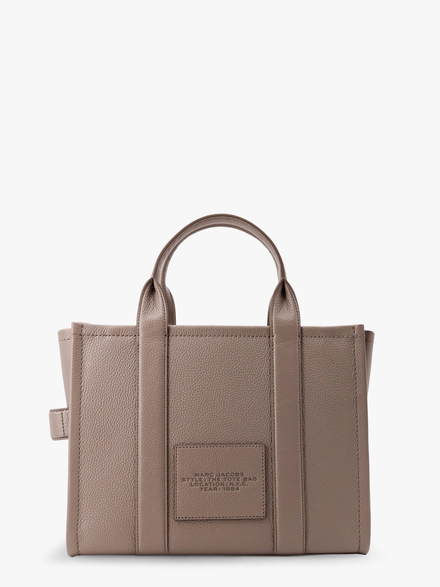 Medium Tote Bag Leather Handbag Grey