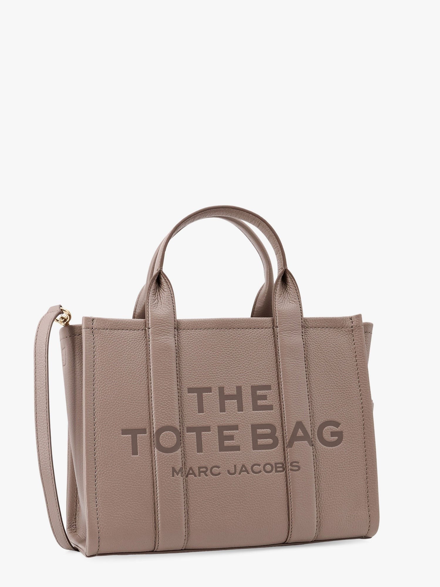 Medium Tote Bag Leather Handbag Grey