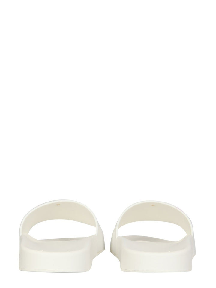 MEDUSA SMILEY SLIDE SANDALS | Basement 88