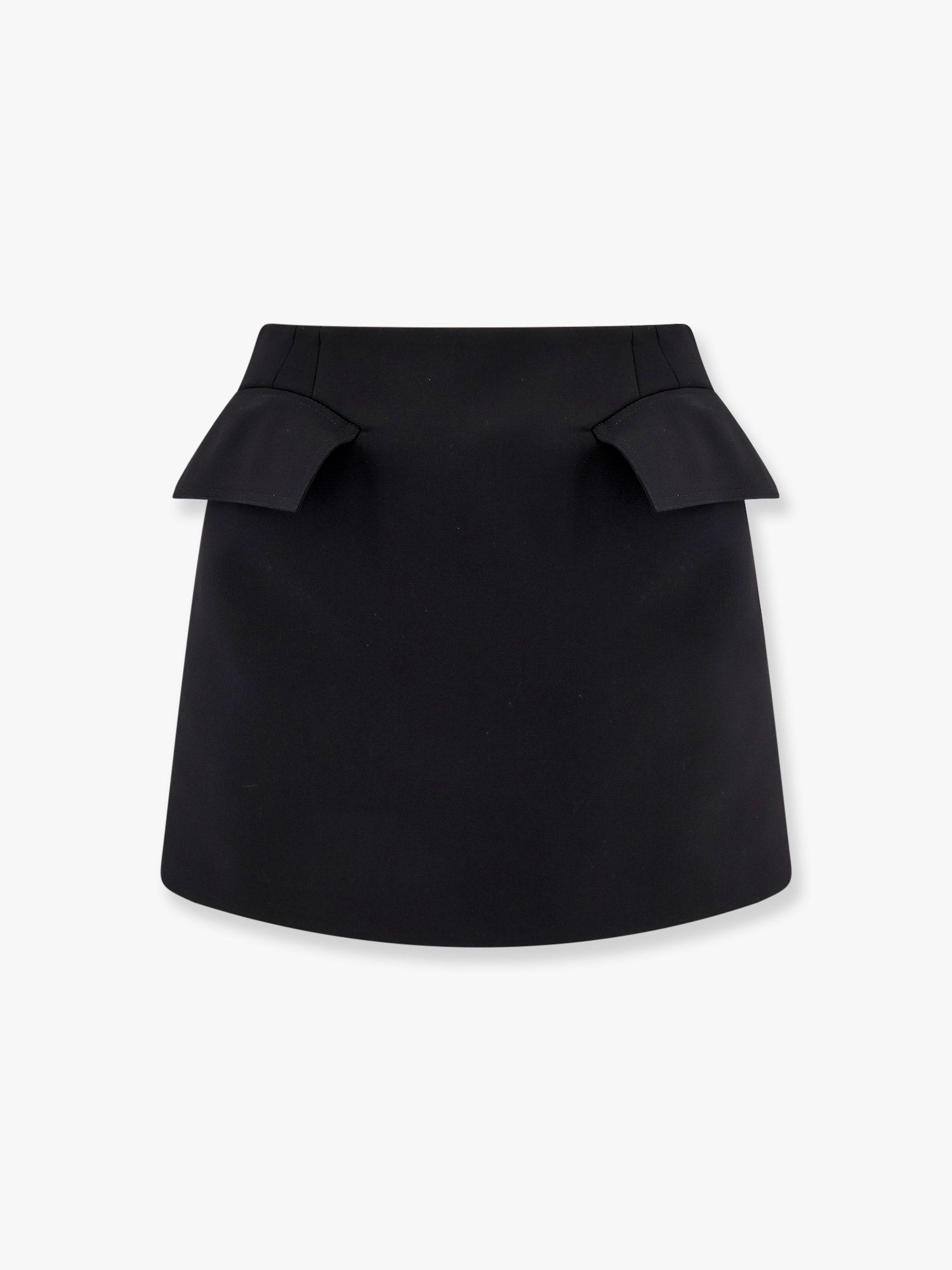 Mini lenght wool skirt