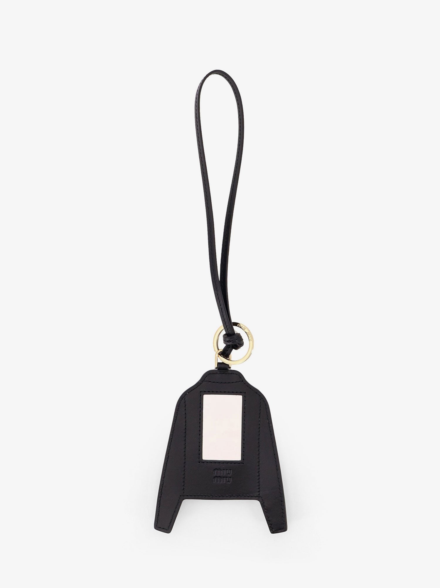 Porte-clés en cuir Miu Shirt