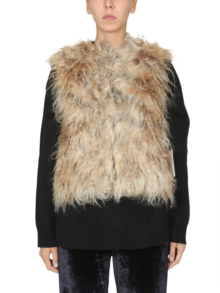MOHAIR FUR VEST | Basement 88