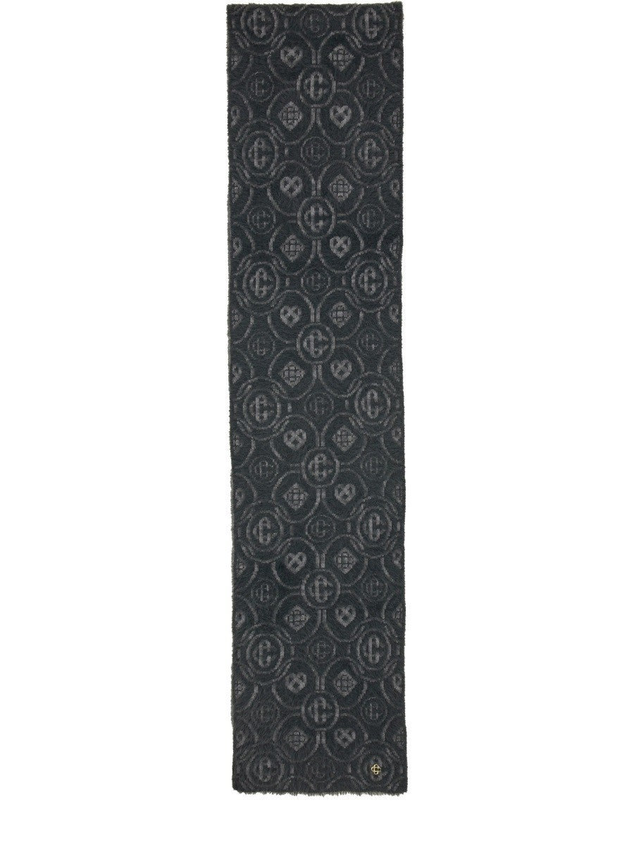 MONOGRAM FLUFFY SCARF
