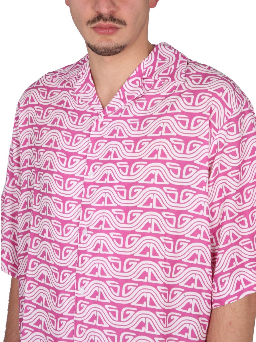 CHEMISE MONOGRAMME ONDULÉ