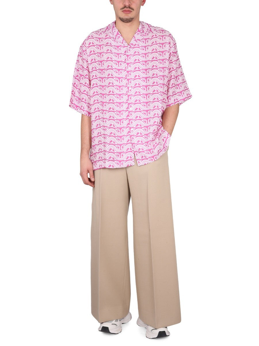 CHEMISE MONOGRAMME ONDULÉ