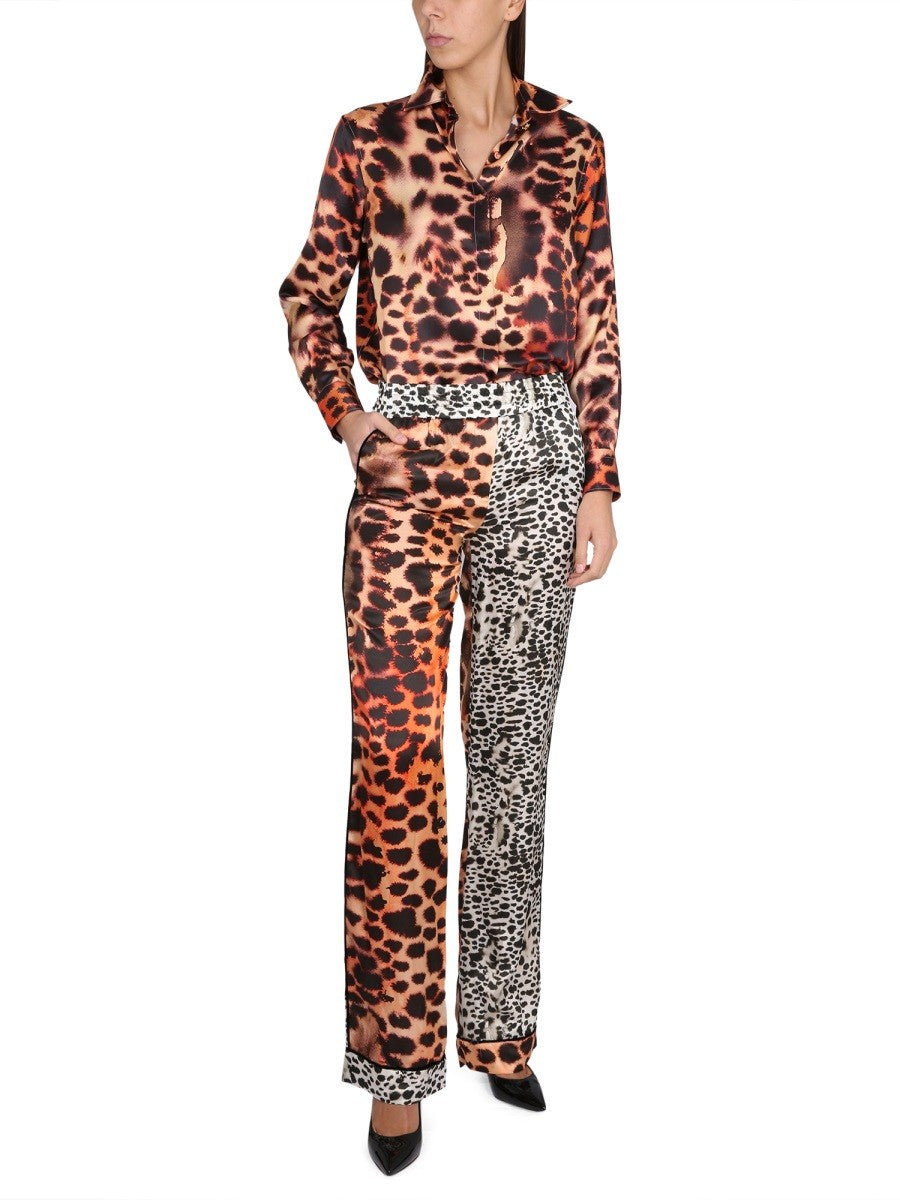 MORAY EEL PRINT PANTS