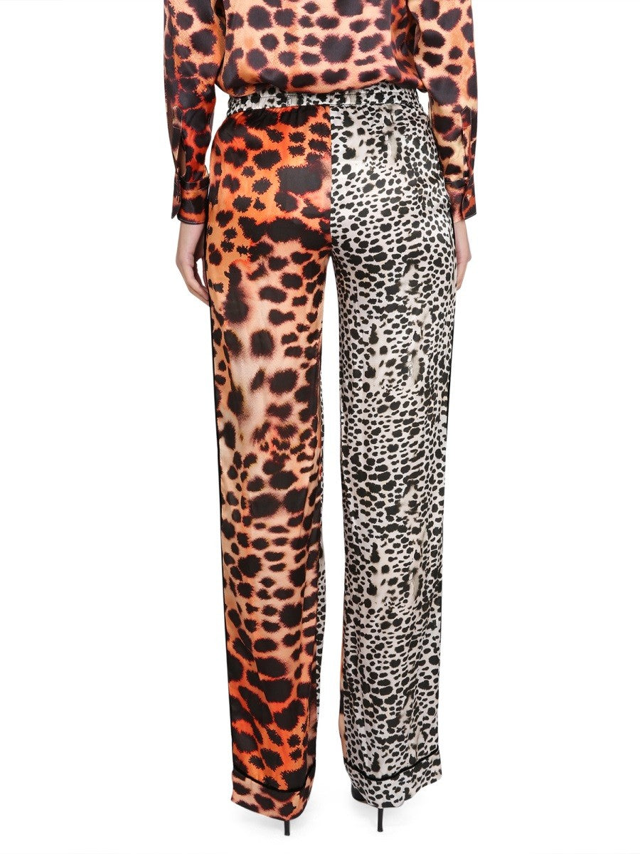 MORAY EEL PRINT PANTS