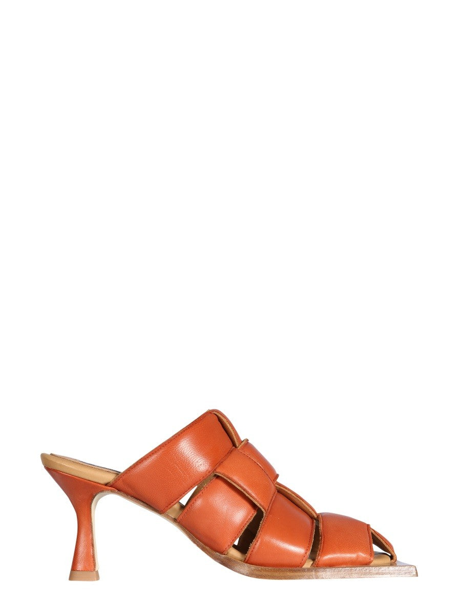 MULE MAYTE BRICK SANDALS | Basement 88