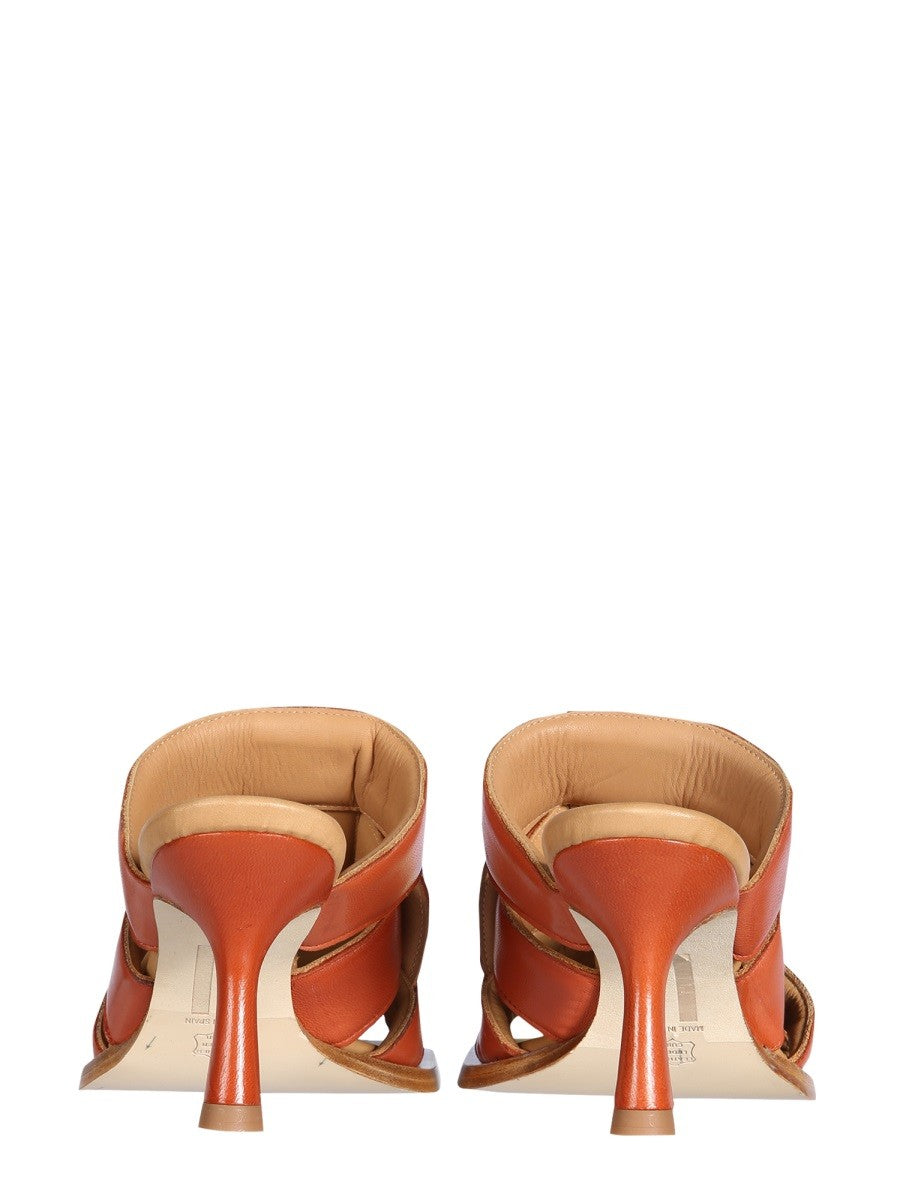 MULE MAYTE BRICK SANDALS | Basement 88
