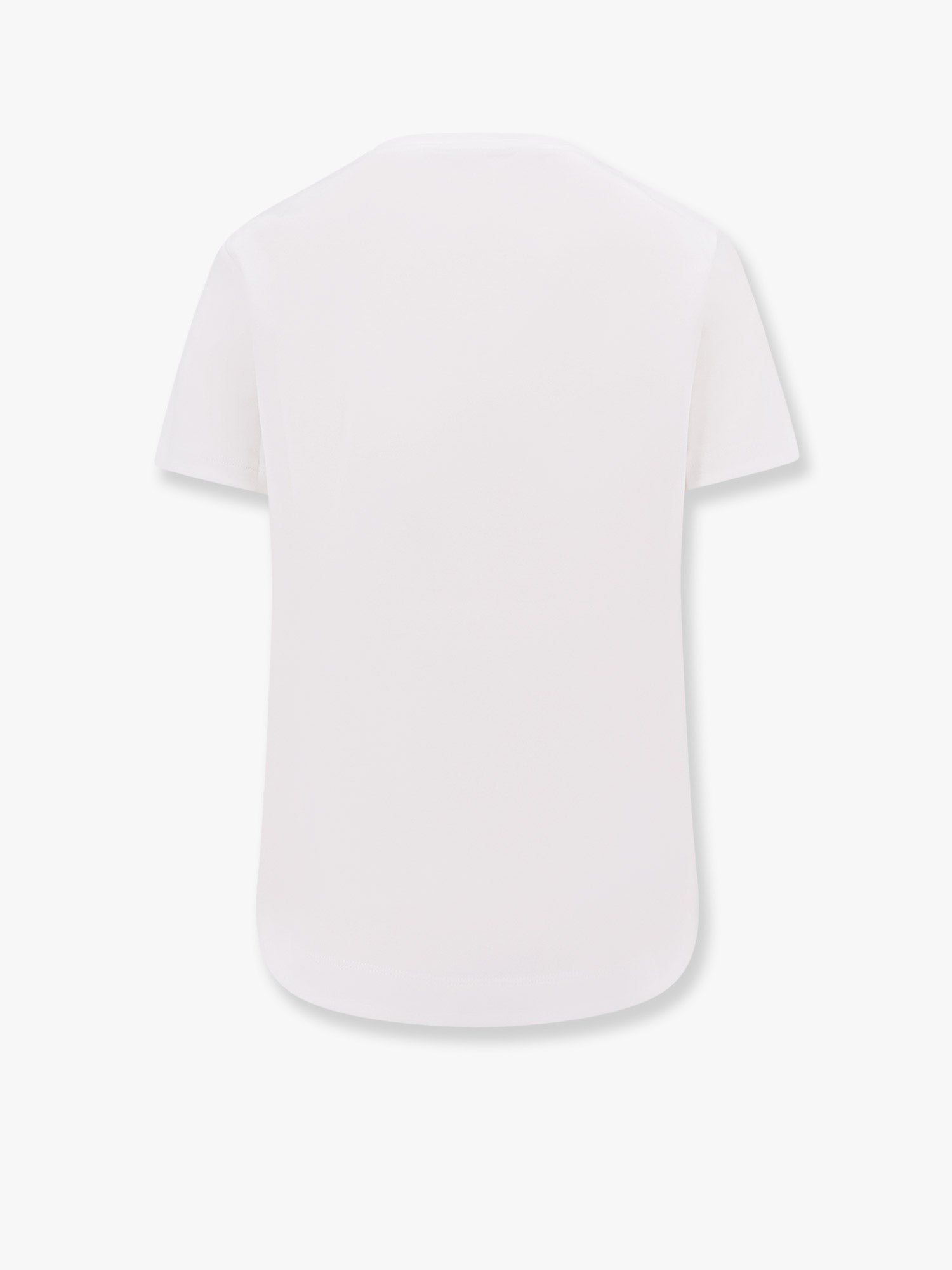 Nerina Cotton T-Shirt With Max Mara Embroidery