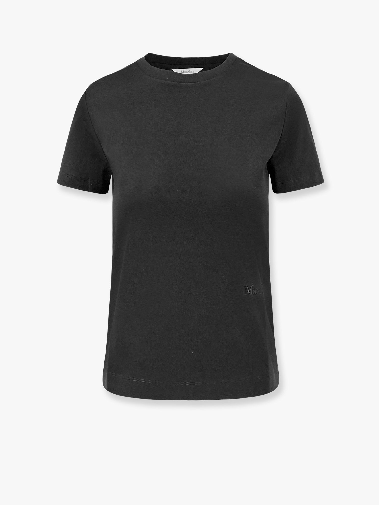 Nerina Cotton T-Shirt With Max Mara Embroidery