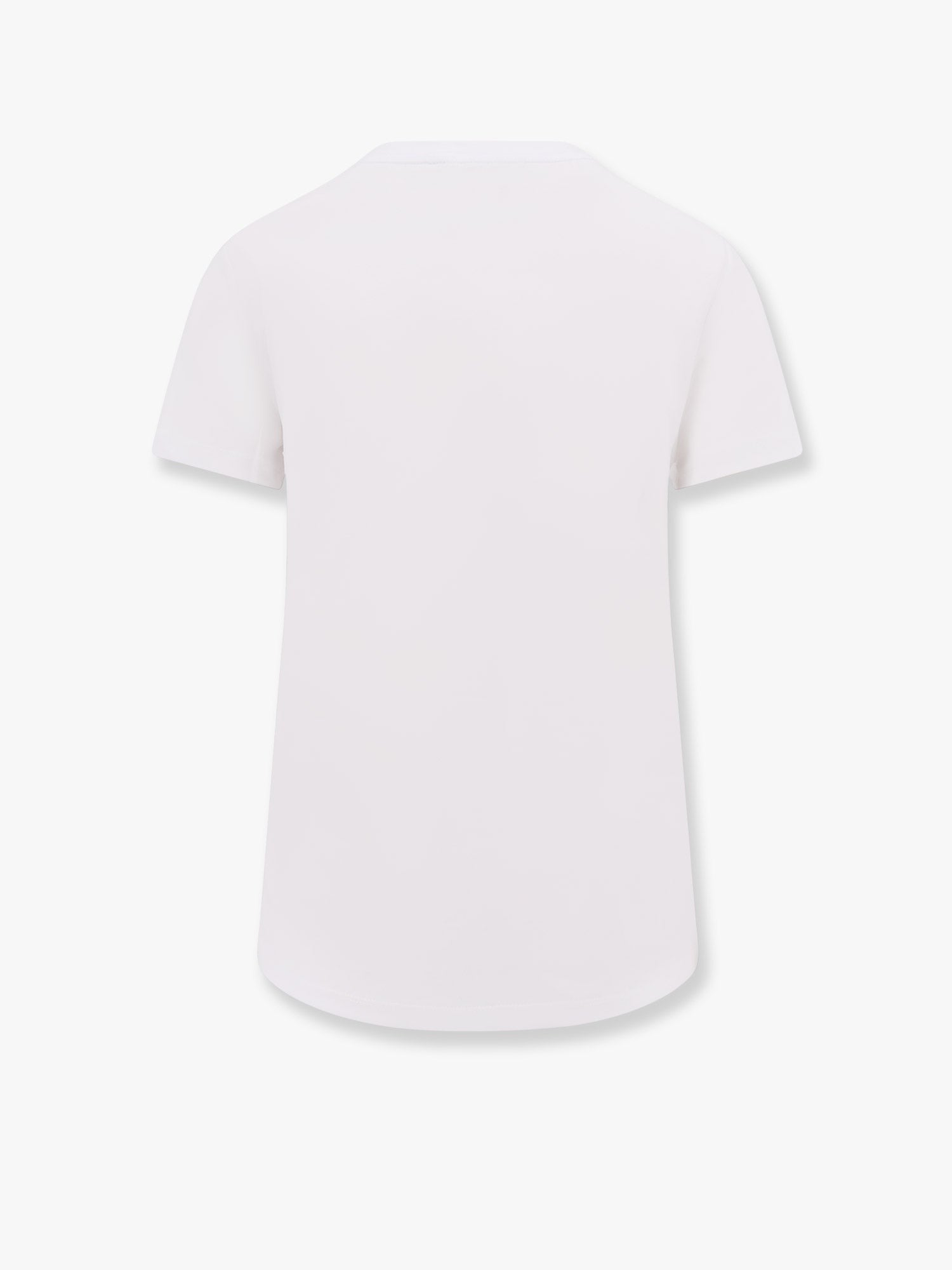 Ribbed Crew-Neck Cotton T-Shirt