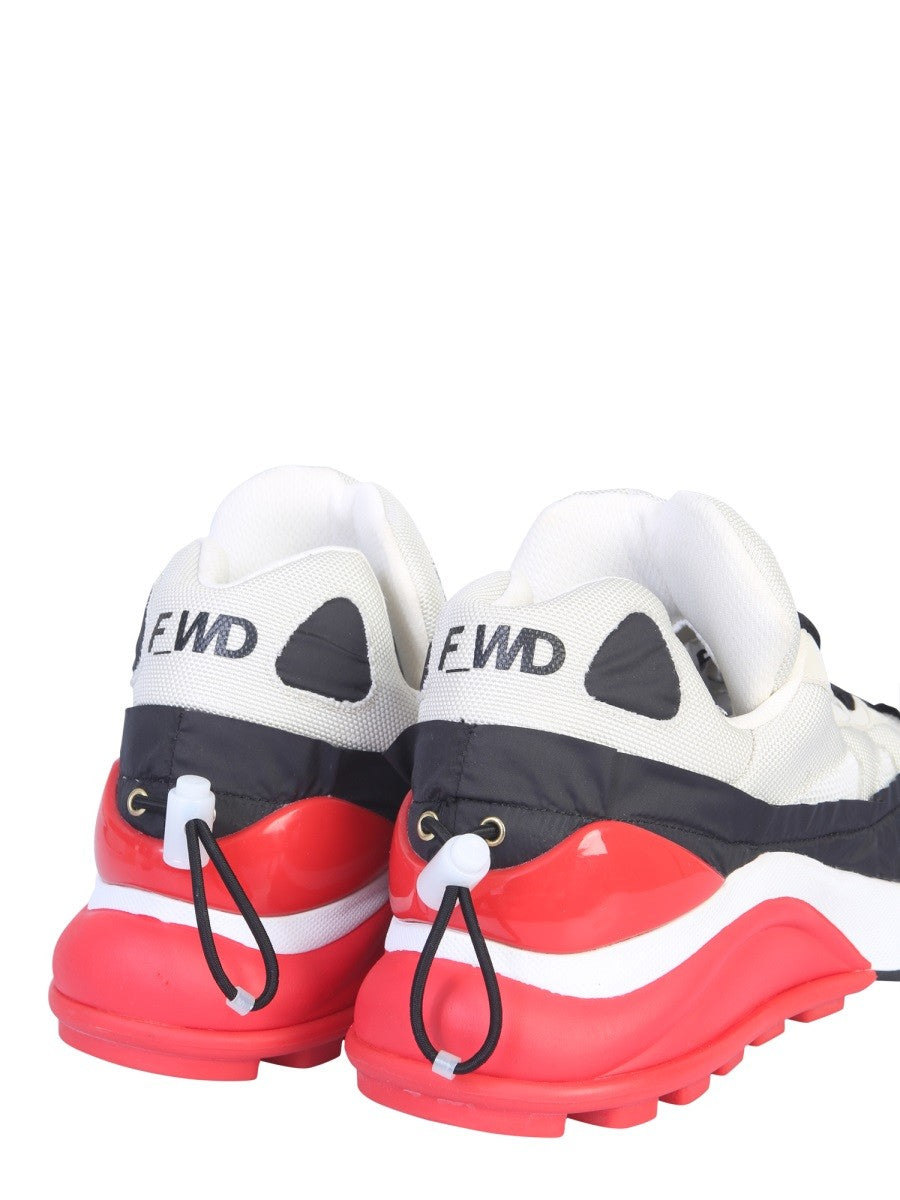 NYLON AND MESH SNEAKERS | Basement 88