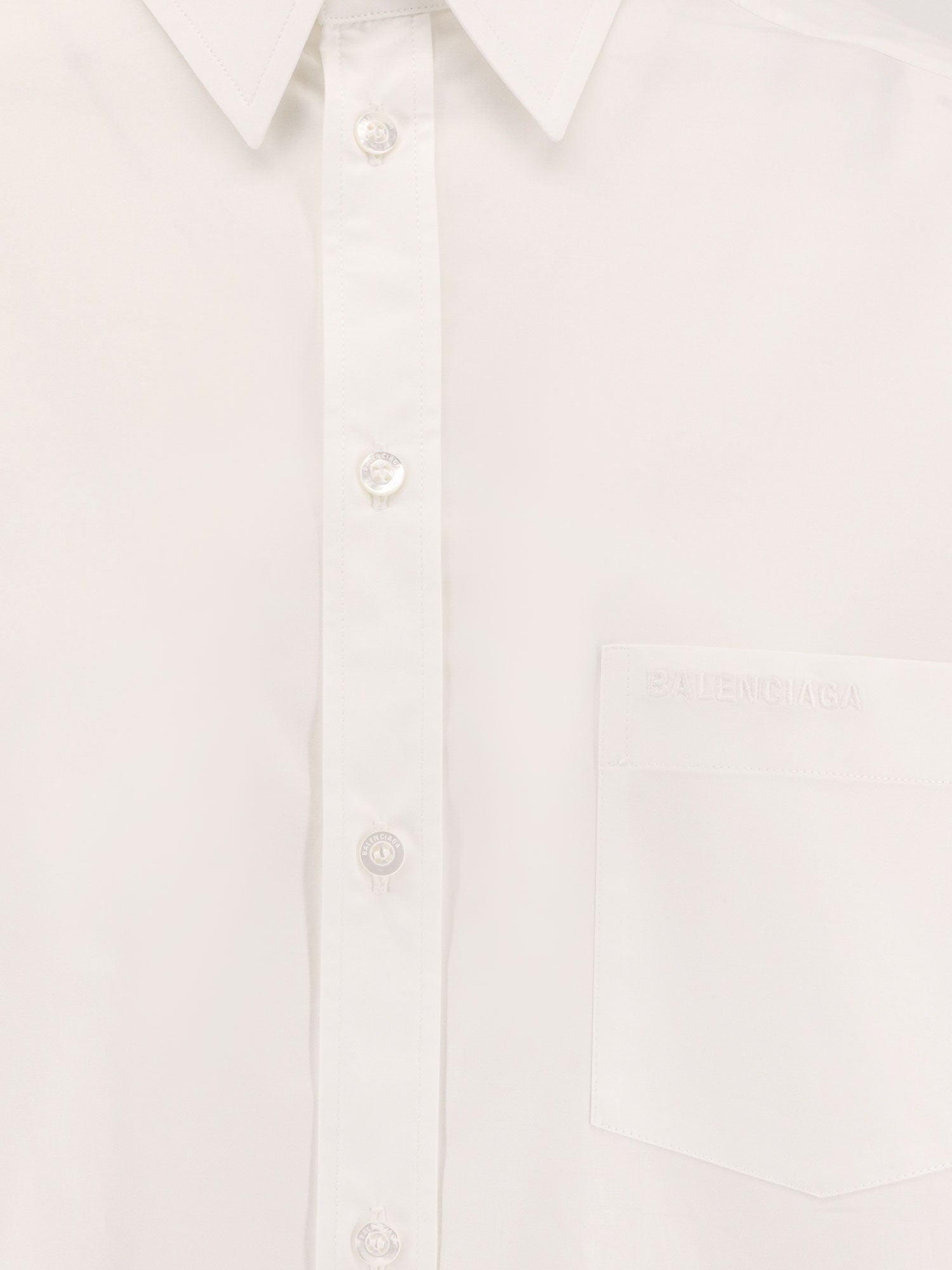 Chemise oversize en coton avec détails noués